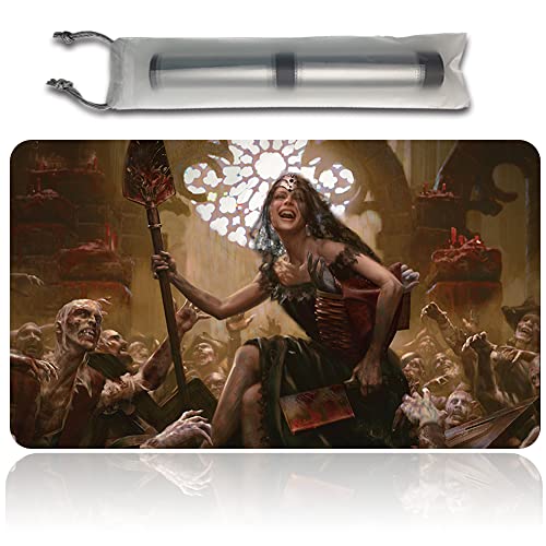 Four leaves GISA, Glorious RESURRECTOR - MTG Spielmatten+Kostenlose wasserdichte Tasche,MTG Playmate Table Mat Größe 60X35CM, MTG Mouse Pad kompatibel mit MTG TCG CCG RPG Four leaves GISA, Glorious RESURRECTOR - MTG Spielmatten+Kostenlose wasserdichte Tasche,MTG Playmate Table Mat Größe 60X35CM, MTG Mouse Pad kompatibel mit MTG TCG CCG RPG von Four leaves