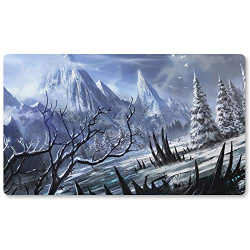 MTG Spielmatten+Kostenlose wasserdichte Tasche,TCG Card Game Table Mat Größe 60X35CM, Mouse Pad kompatibel mit DTCG MTG TCG CCG RPG MTG Spielmatten+Kostenlose wasserdichte Tasche,TCG Card Game Table Mat Größe 60X35CM, Mouse Pad kompatibel mit DTCG MTG TCG CCG RPG von Four leaves