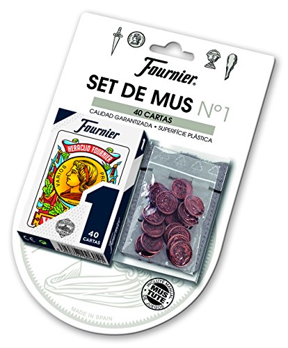Fournier Blister-Set mit spanischen Karten und Verzurrungen, mit Handbuch von Mus und Tute, Mehrfarbig (174916), Modelle Fournier Blister-Set mit spanischen Karten und Verzurrungen, mit Handbuch von Mus und Tute, Mehrfarbig (174916), Modelle von Fournier