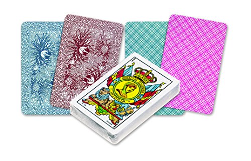 Fournier - Spanische Kartendeck, Blau/Rot (F20995) von Fournier