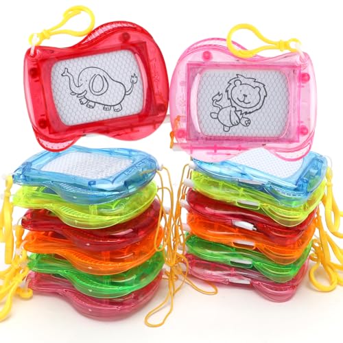 Fouvin Mitgebsel Kindergeburtstag Mini Geschenke Kinder 12Pcs, Mini Maltafel Zaubertafel Schlüsselanhänger, Nützliche Gastgeschenke Tombola Preise Kleinigkeiten für Kinder Fouvin Mitgebsel Kindergeburtstag Mini Geschenke Kinder 12Pcs, Mini Maltafel Zaubertafel Schlüsselanhänger, Nützliche Gastgeschenke Tombola Preise Kleinigkeiten für Kinder von Fouvin