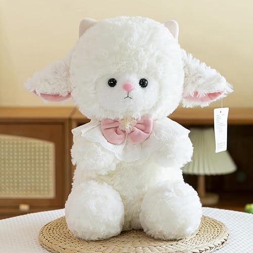 Schaf Plüschtier Schaf Kuscheltier Süße Kuscheltier Schaf Stofftier Plush Toy Stuffed Animals Für Kinder Und Freundin, Geburtstagsgeschenke, Kindertag, 23cm von Fouvin