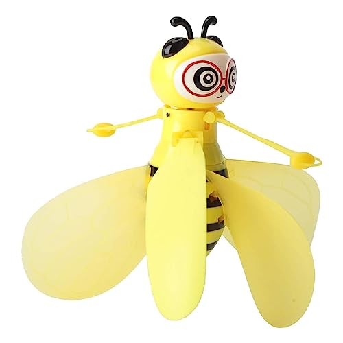 Fowybe Fliegende Puppen - Intelligente Induktionsflugpuppen,Handgesteuerter Fliegender Ball, kleine Bienen-Induktionsflugmaschine, neuartiges Induktions-Flugzeugspielzeug mit LED-Licht von Fowybe