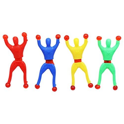 Fowybe Sticky Man Wall Crawler,Klebrige Hände Partygeschenk - Wand-Crawler, 2 Partygeschenke mit klebrigen Händen, haften an der Schrankoberfläche, der Wand, Glas von Fowybe
