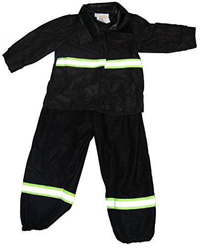 Foxxeo Feuerwehrmann Kostüm für Kinder Feuerwehr Kostüme Baby Größe 68-74 von Foxxeo