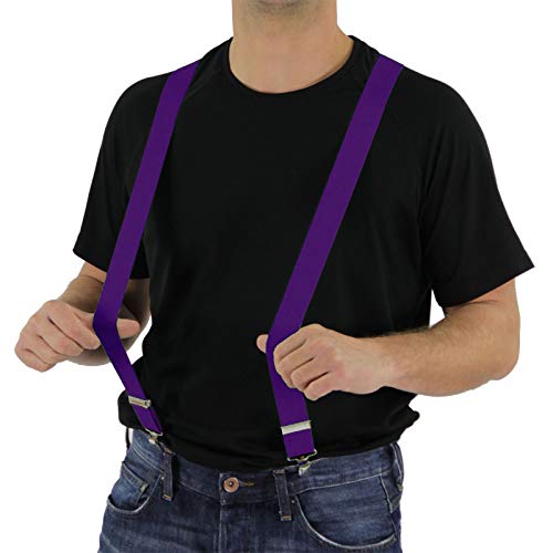 Foxxeo lila Hosenträger für Damen und Herren für Clown Kostüm Karneval und Fasching Party Foxxeo lila Hosenträger für Damen und Herren für Clown Kostüm Karneval und Fasching Party von Foxxeo