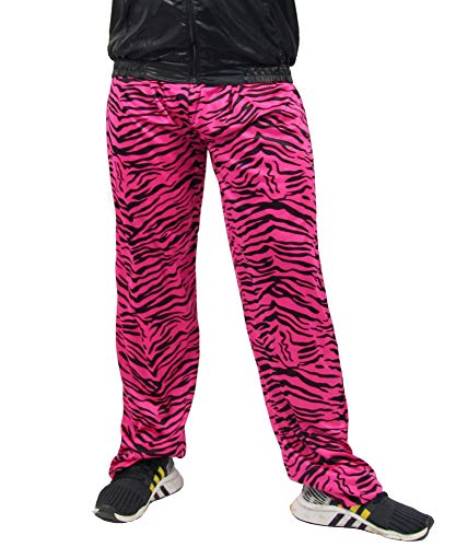 Foxxeo Jogginghose 80er Jahre Kostüm Trainingsanzug Assianzug Jogginganzug Retro schwarz pink S - XXXL, Größe:M Foxxeo Jogginghose 80er Jahre Kostüm Trainingsanzug Assianzug Jogginganzug Retro schwarz pink S - XXXL, Größe:M von Foxxeo