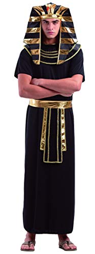 Foxxeo Pharaokostüm Pharaoh Pharao Ägypten Antike Kostüm für Herren Gr. M - XXXXL (XXL) von Foxxeo