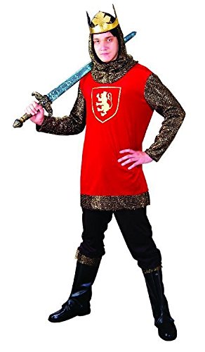 Foxxeo Ritter Kostüm für Herren Größe M-L von Foxxeo