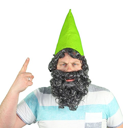 Foxxeo Grüne Zwergenmütze Mütze Zwerg Zwerge mit Bart Grün Kostüm Foxxeo Grüne Zwergenmütze Mütze Zwerg Zwerge mit Bart Grün Kostüm von Foxxeo