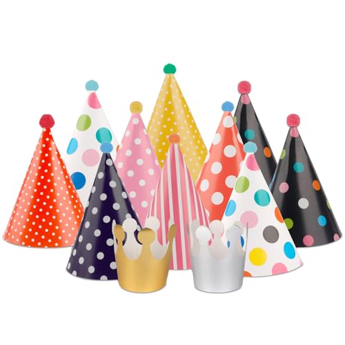 Foyods 22 Stück Kinder Partyhüte Set,Mehrfarbige Geburtstagskegelhüte,Partyhüte Geburtstag Dekoration Set,Papierkegel Hüte,für Kinder,Erwachsene,Familienfeiern Foyods 22 Stück Kinder Partyhüte Set,Mehrfarbige Geburtstagskegelhüte,Partyhüte Geburtstag Dekoration Set,Papierkegel Hüte,für Kinder,Erwachsene,Familienfeiern von Foyods