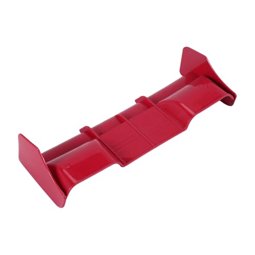 Fozriybefy 1: 8 RC Auto RC Kunststoff Nylon HeckflüGel für 1/8 Nitro Elektrisch Angetriebene Off Road Truck Fern Bedienung, Rot von Fozriybefy