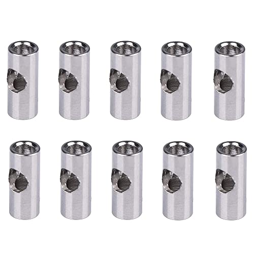 Fozriybefy 10 StüCke Motor Achse 3,17 Mm auf 5 Mm Welle Adapter HüLse für RC Modell Auto Boots Flugzeug 3650 550 540 Motor von Fozriybefy