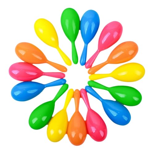Fozriybefy 25 Stück Maracas für Kinder, Maracas Mini Maracas Spielzeug Krachmacher Musikinstrumente für Kleinkinder Partygeschenke Fozriybefy 25 Stück Maracas für Kinder, Maracas Mini Maracas Spielzeug Krachmacher Musikinstrumente für Kleinkinder Partygeschenke von Fozriybefy
