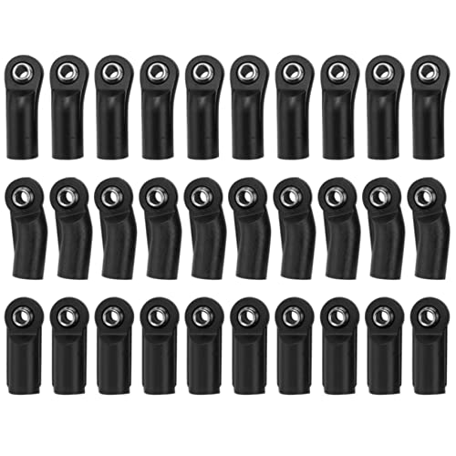 Fozriybefy 30 STÜCKE Kunststoff Stangen Enden Gelenk KöPfe Gelenk BäLle Kopf Verbindung Gelenk für 1/10 RC Crawler Auto Axial SCX10 II 90046 Teile ZubehöR Fozriybefy 30 STÜCKE Kunststoff Stangen Enden Gelenk KöPfe Gelenk BäLle Kopf Verbindung Gelenk für 1/10 RC Crawler Auto Axial SCX10 II 90046 Teile ZubehöR von Fozriybefy