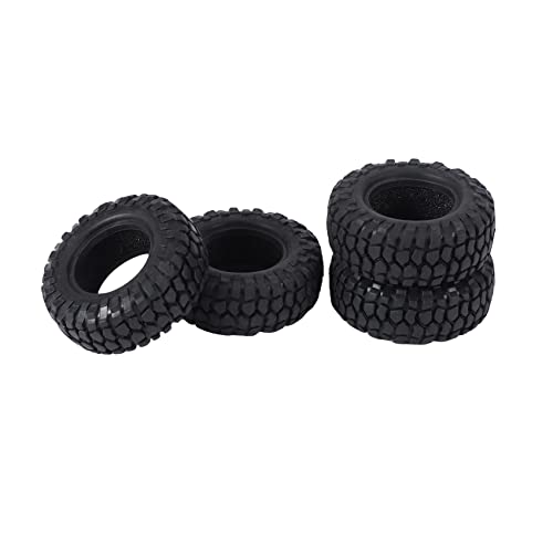 Fozriybefy 4 STÜCK 48Mm 1.0 Weich Gummi Rad Reifen Reifen für 1/24 RC Crawler Auto Axial SCX24 90081 AXI00002 Upgrade Teile Fozriybefy 4 STÜCK 48Mm 1.0 Weich Gummi Rad Reifen Reifen für 1/24 RC Crawler Auto Axial SCX24 90081 AXI00002 Upgrade Teile von Fozriybefy