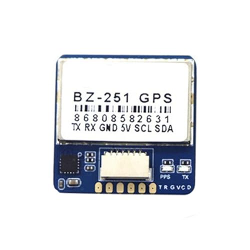 Fozriybefy BZGNSS BZ-251 GPS Dual Protocol für FPV-Flugsteuerung bei Außer Kontrolle Geratenen Rettungsdrohnenteilen für Den Einsatz bei Starrflügeln von Fozriybefy