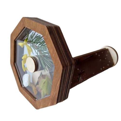 Fozriybefy Handgefertigtes Kaleidoskop-Kit Aus, Interaktives Logik-DIY-Kaleidoskop-Kit, Klassisches Kinderspielzeug von Fozriybefy