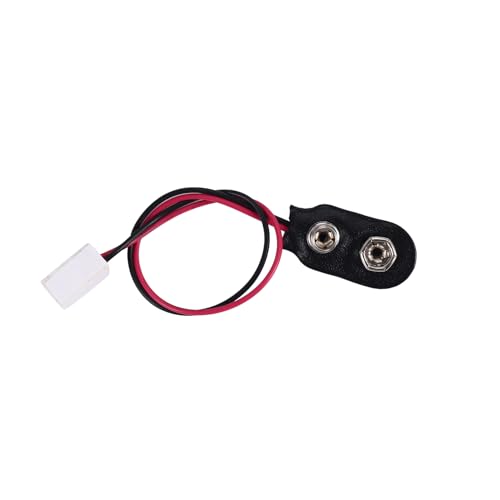 Fozriybefy Puppenhaus Miniatur 9V Batterie Anschluss w/Draht und Einzel Steckdose Fozriybefy Puppenhaus Miniatur 9V Batterie Anschluss w/Draht und Einzel Steckdose von Fozriybefy