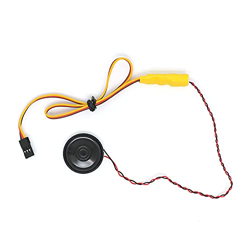 Fozriybefy RC Auto Horn Klang Simulator Lautsprecher Sound Gruppe für 1/10 1/8 RC Auto Axial SCX10 für TRX4 D90 YIKONG Upgrade Teile von Fozriybefy
