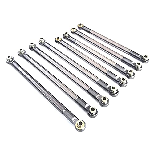 Fozriybefy für MN86S MN86 MN86KS MN86K MN G500 Upgrade Teile 8 StüCk Metall Ziehen Stangen Verbindung Stangen VerknüPfung 1/12 RC, von Fozriybefy