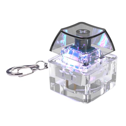 Click LED Light Up Keyboard, Click Toy 1 Key Cap Tester für Stressabbau und sensorische Stimulation in der Haltbarkeit Click LED Light Up Keyboard, Click Toy 1 Key Cap Tester für Stressabbau und sensorische Stimulation in der Haltbarkeit von Fpbiagoq