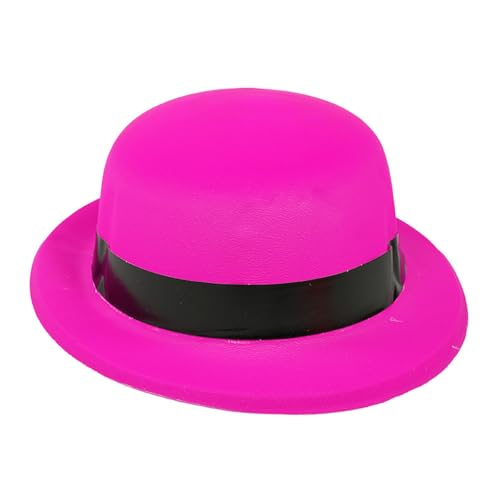 [Fpbiagoq] Neuheit Ofenrohr Hut Homburg Panama Hut Karneval Party Zylinder Kostüm Outdoor Versammlung Hell Zylinder von Fpbiagoq