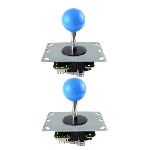 Klassischer Joystick und rutschfester Joystick und ergonomisches Design-Paar-Upgrade für Holz- und Metall-Panel-Spielkonsolen-Joystick Klassischer Joystick und rutschfester Joystick und ergonomisches Design-Paar-Upgrade für Holz- und Metall-Panel-Spielkonsolen-Joystick von Fpbiagoq