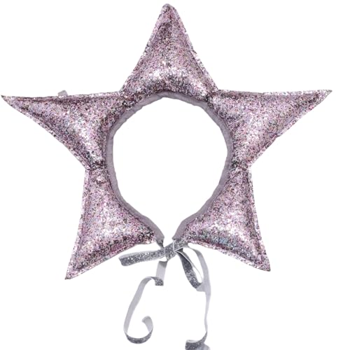 Modische Kopfbedeckung, Kostüm-Requisiten, verstellbares Stern-Haarband, Haarschmuck für Bühnenauftritte, Foto-Requisiten, Kinder-Aufführungen, Haar-Accessoire von Fpbiagoq