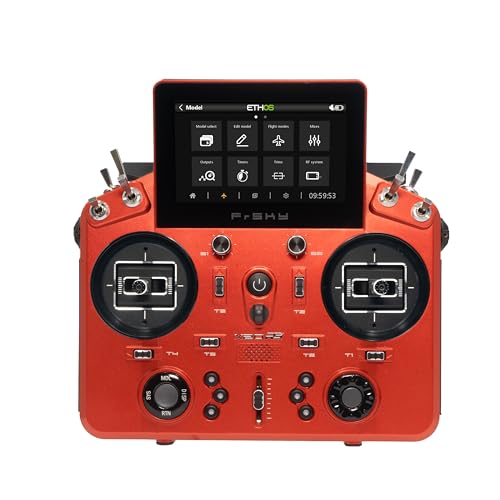 FrSky Tandem X20RS TD-ISRM RS RF Performance Modul, Dual-Band 900M/2.4G, mehrere Protokolle (TW, TD, etc.), TW Receiver, Access R9 Receiver (Cherry Red) von FrSky