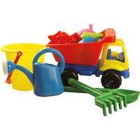 Kipp-LKW mit Eimergarnitur, 8-teilig Kipp-LKW mit Eimergarnitur, 8-teilig von Frabar S.R.L.