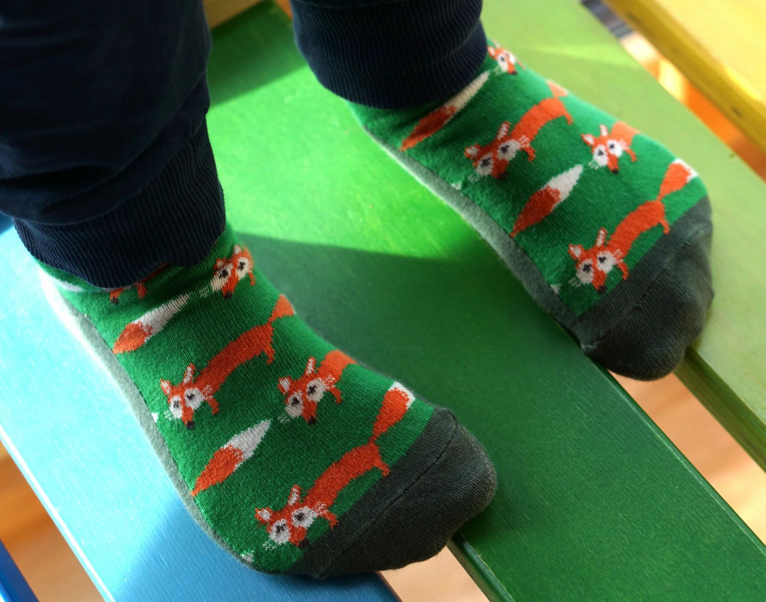 Fräulein Prusselise Erwachsenensocken - 39-42 Fuchs von Fräulein Prusselise