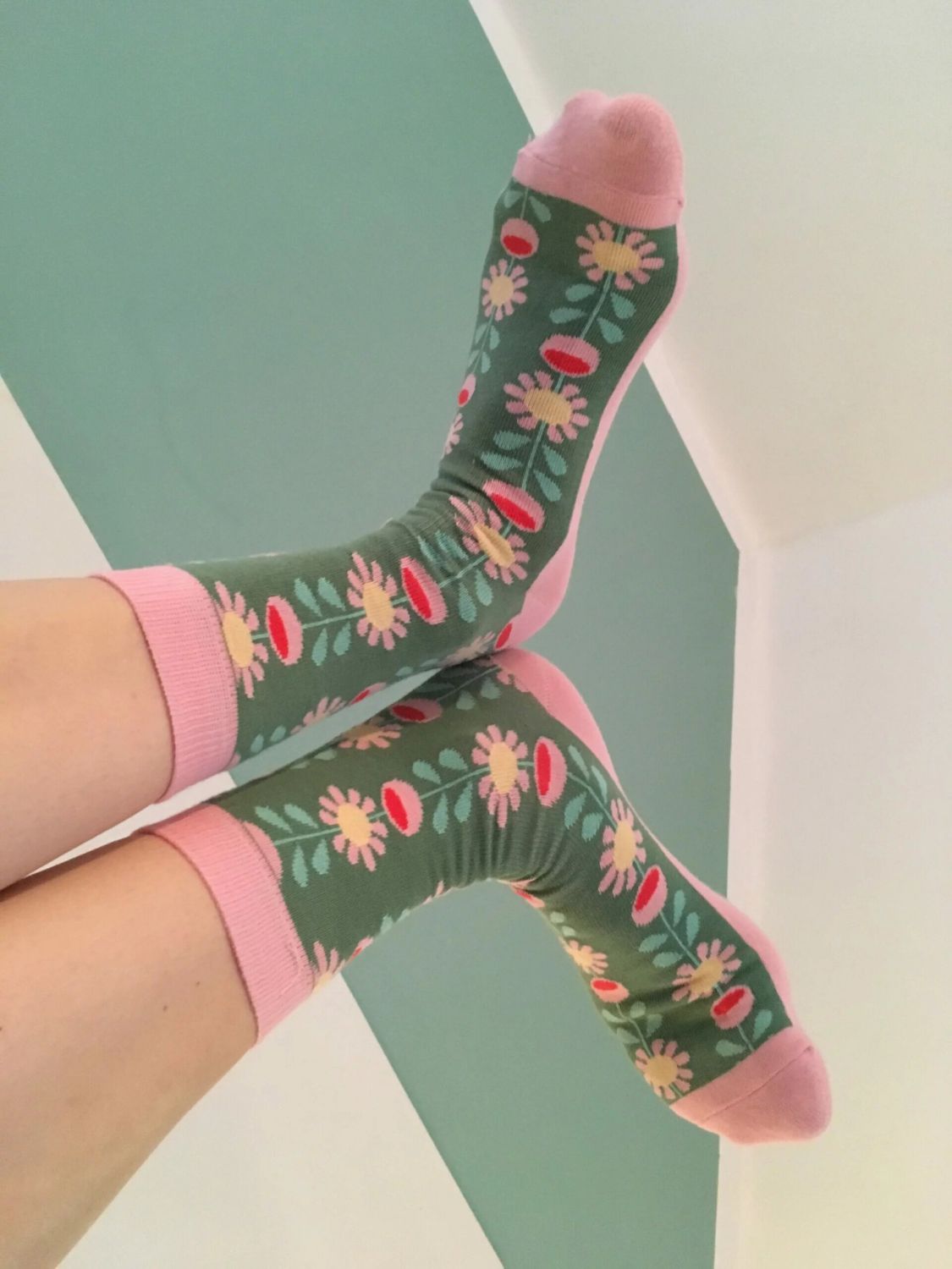 Fräulein Prusselise Kindersocken (Bio) - 23-26 Blumen von Fräulein Prusselise