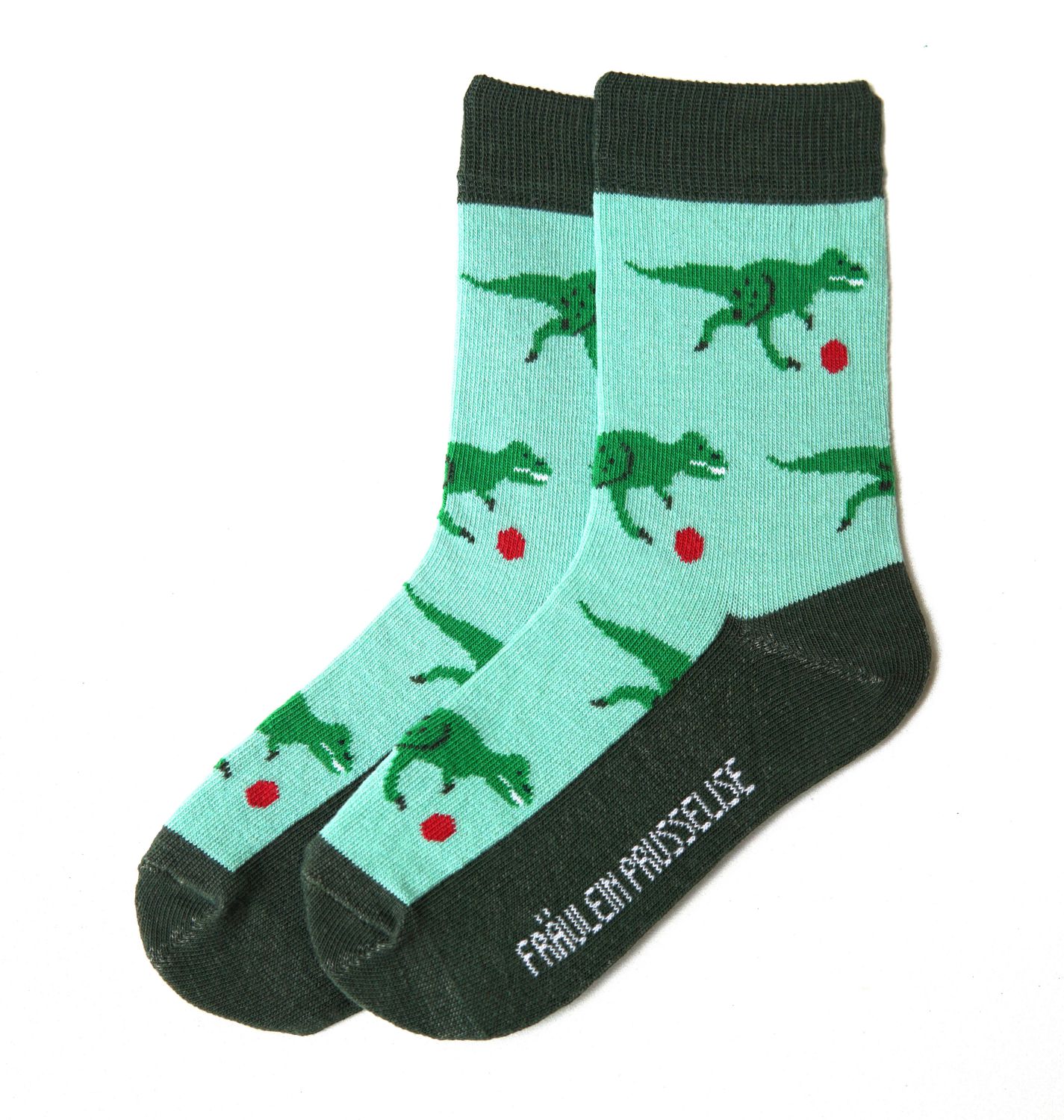 Fräulein Prusselise Kindersocken (Bio) - 23-26 Dino von Fräulein Prusselise