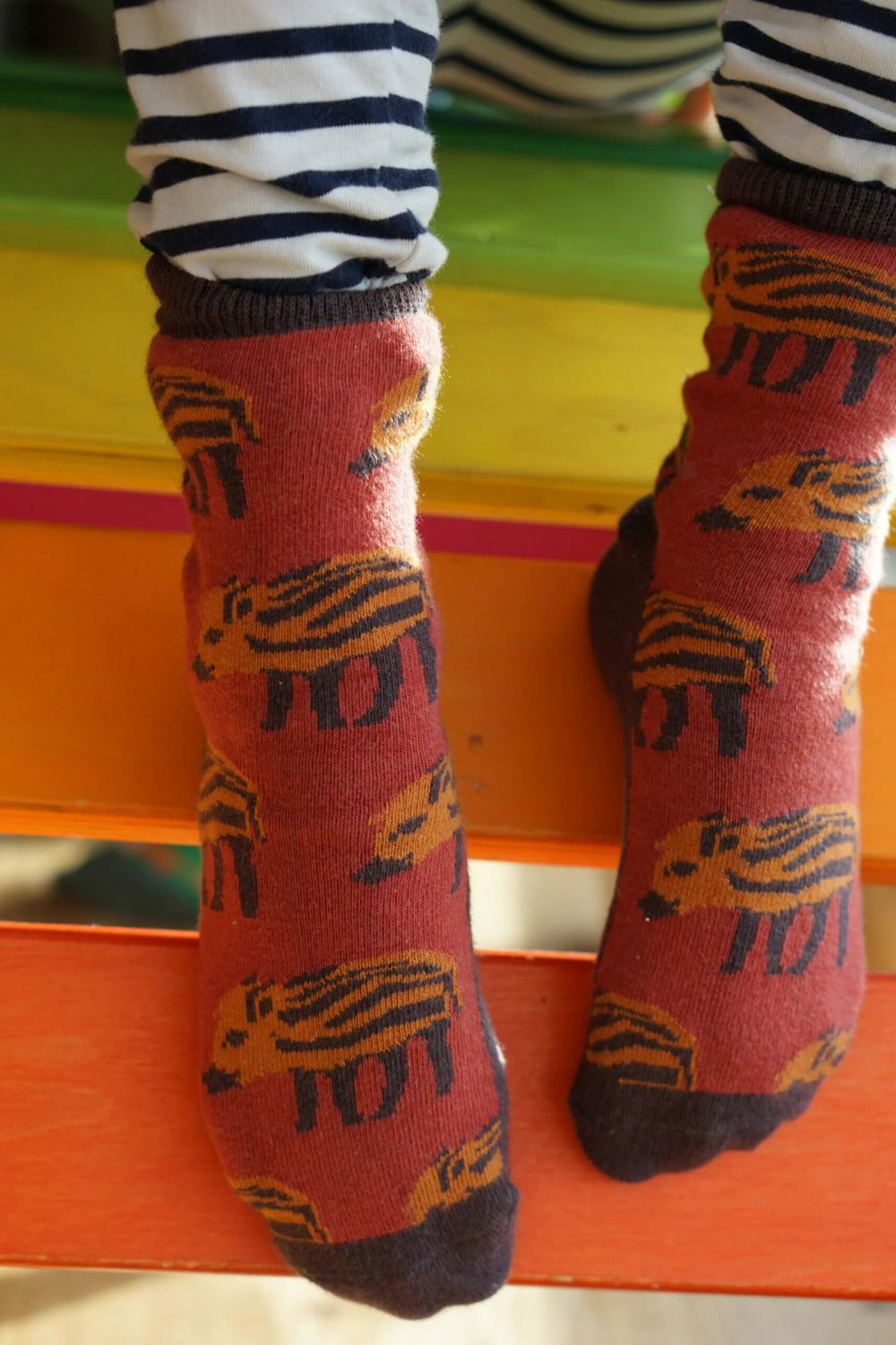 Fräulein Prusselise Kindersocken (Bio) - 23-26 Wildschwein von Fräulein Prusselise
