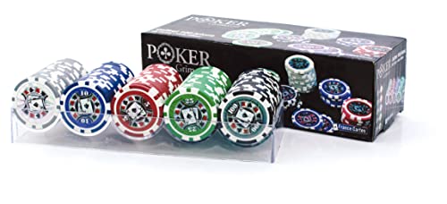 Grimaud - Coffret Cristal 100 jetons - Poker von France Cartes