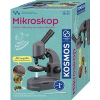 KOSMOS 636098 - Mikroskop, Schüler-Mikroskop mit exakter Mechanik, Experimentierkasten von Franckh-Kosmos