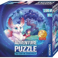 KOSMOS - Adventure Puzzle - Das Licht im Zauberwald, 200 Teile von Franckh-Kosmos
