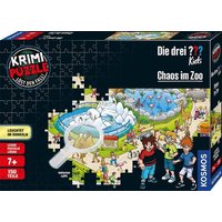 Krimipuzzle Die drei ??? Kids 150 Teile / Chaos im Zoo von Franckh-Kosmos Verlags-GmbH & Co.KG