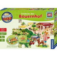 WAS IST WAS Junior Wissenspuzzle - Bauernhof 80 Teile WAS IST WAS Junior Wissenspuzzle - Bauernhof 80 Teile von Franckh-Kosmos