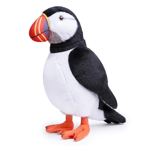 Frankiezhou Home Papageientaucher-Plüschtier, lebensechte Papageientaucher-Stofftiere, 27,9 cm, weicher Papageientaucher, einzigartiges Plüschspielzeug, Modellpuppen-Kollektion für Kinder Frankiezhou Home Papageientaucher-Plüschtier, lebensechte Papageientaucher-Stofftiere, 27,9 cm, weicher Papageientaucher, einzigartiges Plüschspielzeug, Modellpuppen-Kollektion für Kinder von Frankiezhou Home