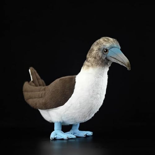 Frankiezhou Home Realistisches Plüschtier mit blauem Fuß, lebensechte blaue Füße, 26,7 cm, weiche blaue Füße, einzigartige Plüschtiere, Modellpuppen-Kollektion für Kinder von Frankiezhou Home