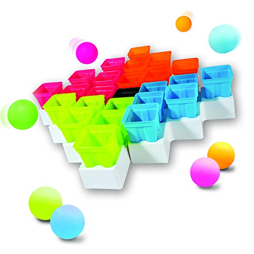 Franklin Sports Battle Buckets Pong Game - Fast Paced Four Player Ping Pong Game - Fun for Kids and Families - It’s a Game of Skill, Strategy, Change and Its Addictive! von Franklin Sports