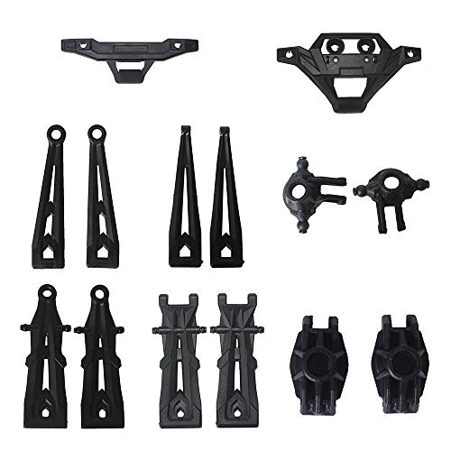 Fransande für XLH Hosim 9125 RC Auto 14 StüCk Vorne Hinten Oben Unten Schwenk Arm Lenken Schalen StooStange von Fransande