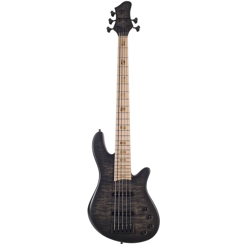 Franz Bassguitars Merak 5 Curly Maple MN E-Bass von Franz Bassguitars