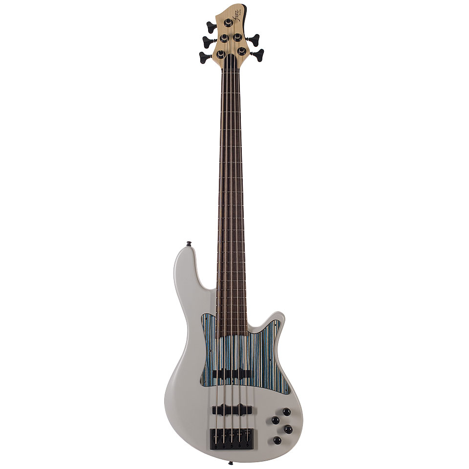 Franz Bassguitars Merak 5 Oyster White Pearl E-Bass von Franz Bassguitars