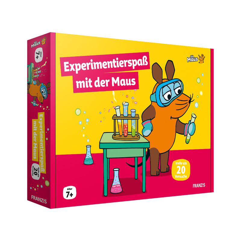 Experimentierkasten DIE MAUS - EXPERIMENTIERSPAß MIT DER MAUS von Franzis Verlag