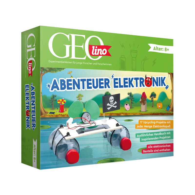 Experimentierset GEOlino - Abenteuer Elektronik von Franzis Verlag