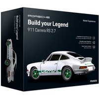 FRANZIS 67217 - Porsche 911 Carrera RS 2.7 Build Your Legend Metall-Modellbausatz im Maßstab 1:24, inkl. Soundmodul und 72-seitigem Begleitbuch von Franzis Verlag