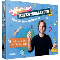 FRANZIS 504029 Adventskalender Chexperiment mit Checker-Tobi von Franzis